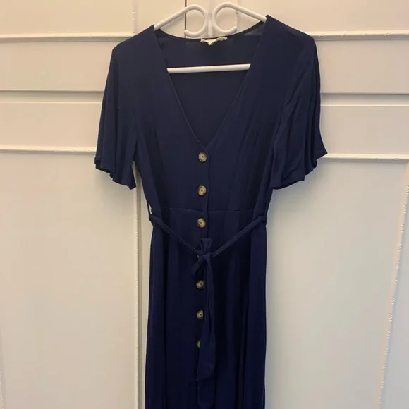 Flattering blue midi dress - Picture 7 of 7